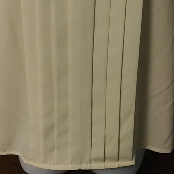 NWOT LIZ BAKER OFF WHITE VICTORIAN LACE BLOUSE - Picture 4 of 8